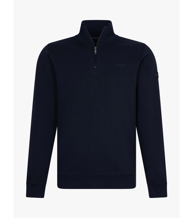 Cavallaro Marcio Half Zip Sweat 699000 Dark blue