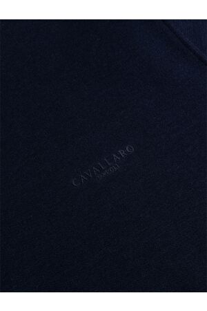 Cavallaro Marcio Half Zip Sweat 699000 Dark blue