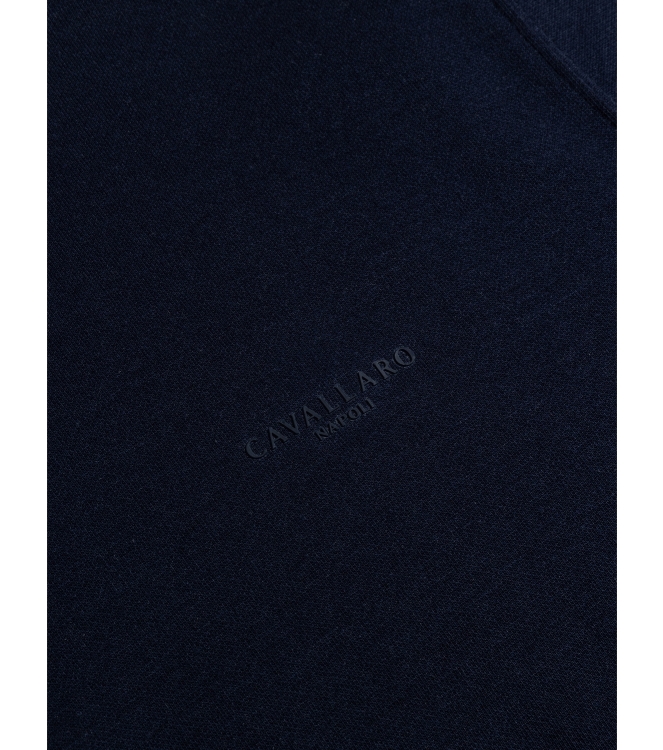 Cavallaro Marcio Half Zip Sweat 699000 Dark blue