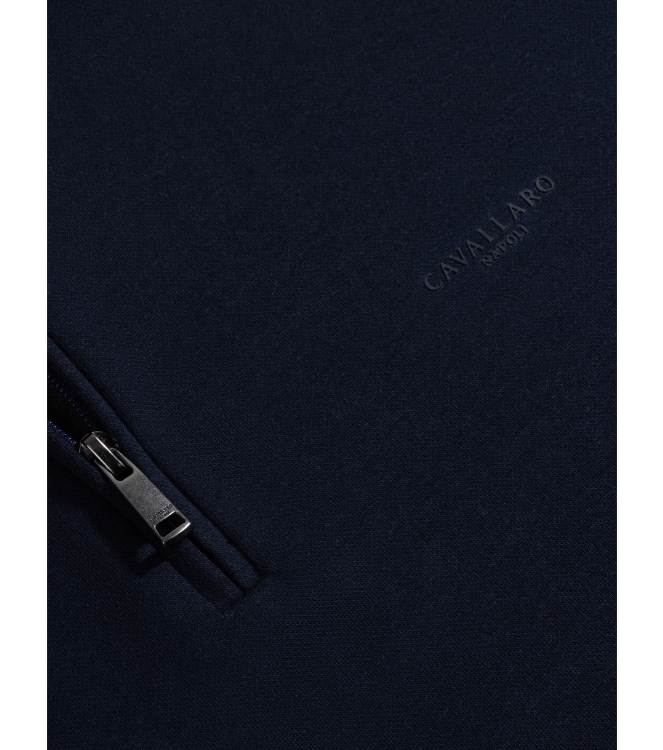 Cavallaro Marcio Half Zip Sweat 699000 Dark blue