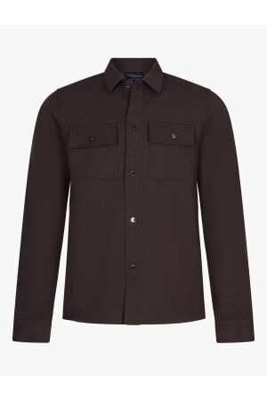 Cavallaro Zedenio Overshirt 897006 Dark brown mel