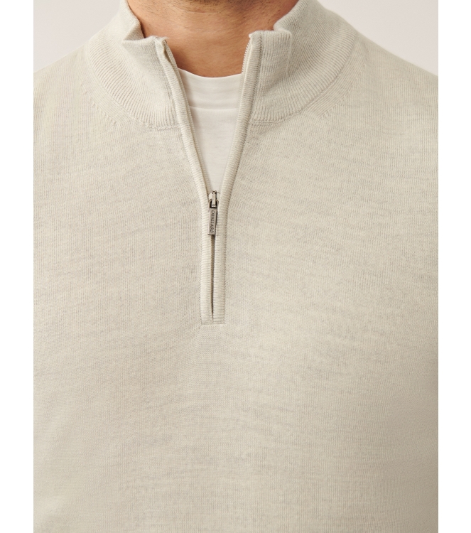 Cavallaro Merino Half Zip Pullover 180000 Kit