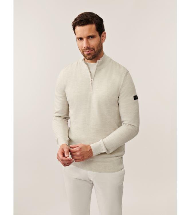 Cavallaro Merino Half Zip Pullover 180000 Kit