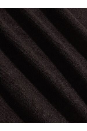 Cavallaro Merino Half Zip Pullover 898000 Dark brown