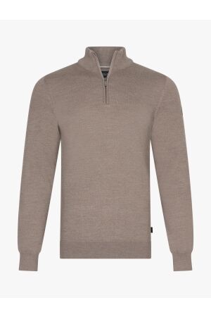 Cavallaro Merino Half Zip Pullover 810000 Sand