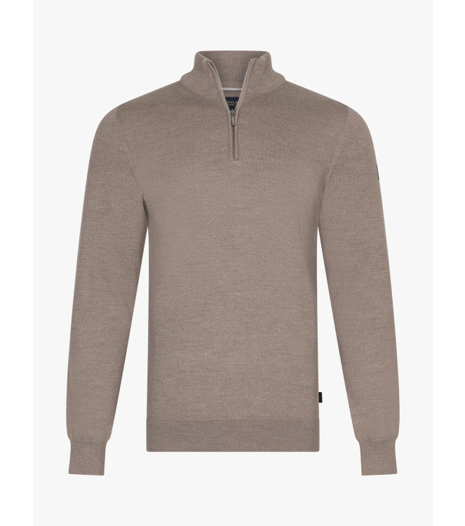 Cavallaro Merino Half Zip Pullover 810000 Sand