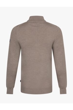 Cavallaro Merino Half Zip Pullover 810000 Sand