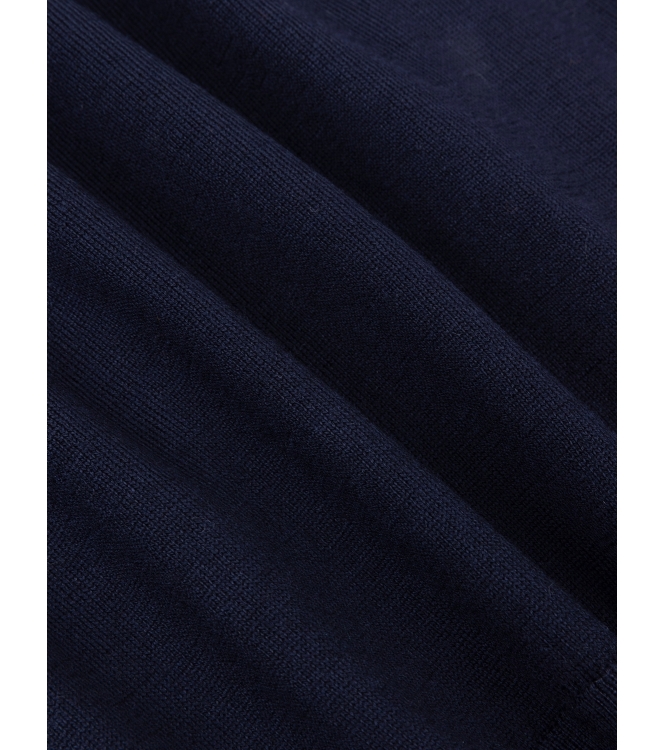 Cavallaro Merino Round Neck Pullover 699000 Dark blue