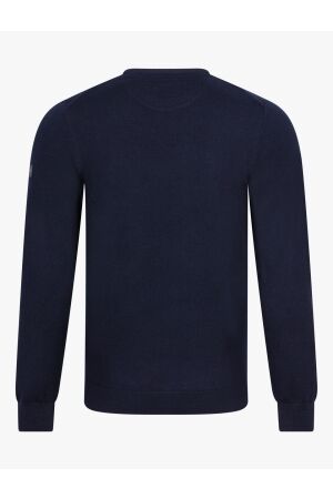 Cavallaro Merino Round Neck Pullover 699000 Dark blue