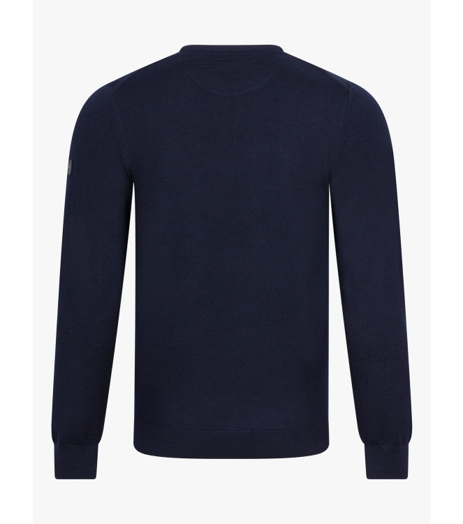 Cavallaro Merino Round Neck Pullover 699000 Dark blue