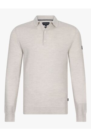Cavallaro Merino Long Sleeve Polo 180000 Kit