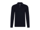 Cavallaro Merino Long Sleeve Zip Polo 699000 Dark blue