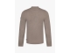 Cavallaro Merino Long Sleeve Zip Polo 810000 Sand