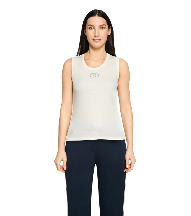 Betty Barclay Shirt Kurz ohne Arm 1014 Offwhite