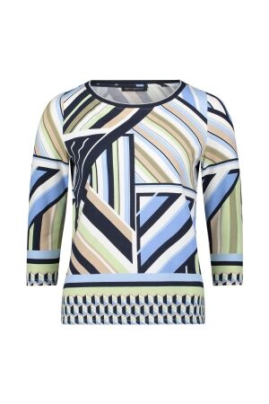 Betty Barclay Shirt Kurz 3/4 Arm 8850 Blue/green