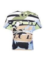 Betty Barclay Shirt Kurz 1/2 Arm 8872 Blue/beige