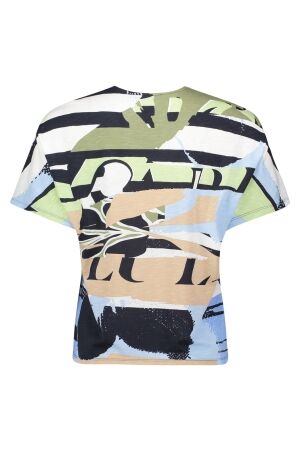 Betty Barclay Shirt Kurz 1/2 Arm 8872 Blue/beige