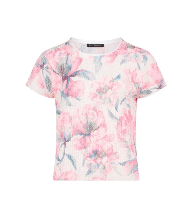 Betty Barclay Shirt Kurz 1/2 Arm 4851 Rose/cream