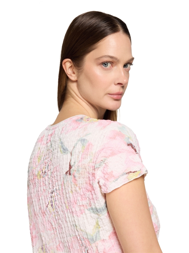 Betty Barclay Shirt Kurz 1/2 Arm 4851 Rose/cream