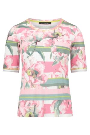 Betty Barclay Shirt Kurz 1/2 Arm 4815 Rose/cream