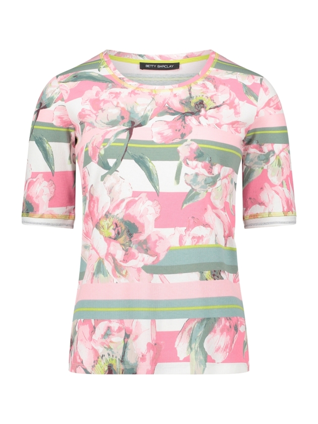 Betty Barclay Shirt Kurz 1/2 Arm 4815 Rose/cream