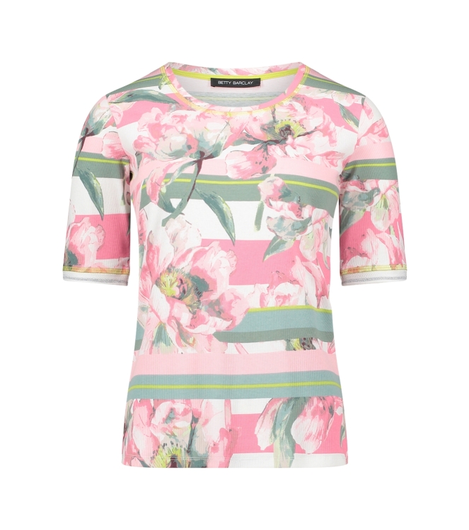 Betty Barclay Shirt Kurz 1/2 Arm 4815 Rose/cream