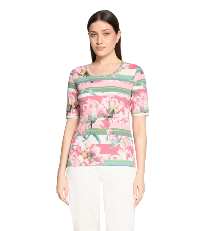 Betty Barclay Shirt Kurz 1/2 Arm 4815 Rose/cream