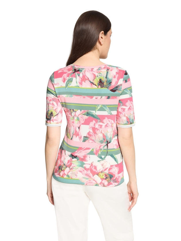 Betty Barclay Shirt Kurz 1/2 Arm 4815 Rose/cream