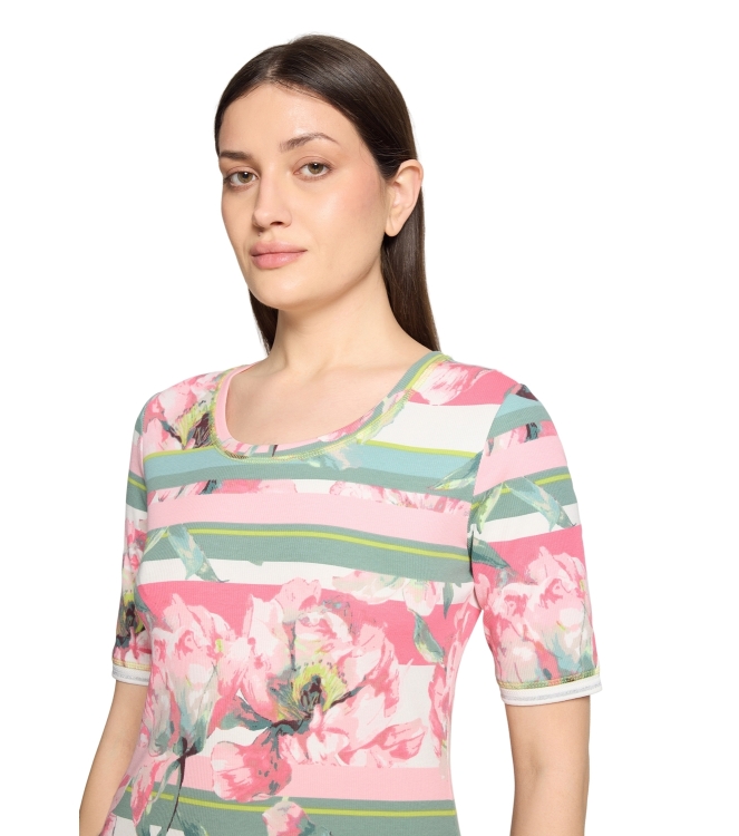 Betty Barclay Shirt Kurz 1/2 Arm 4815 Rose/cream