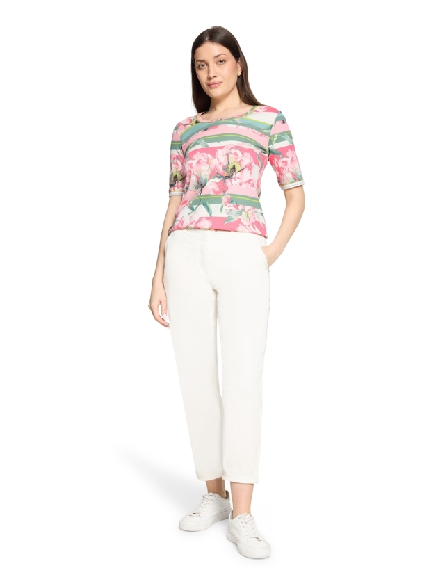 Betty Barclay Shirt Kurz 1/2 Arm 4815 Rose/cream