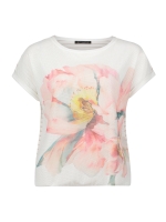 Betty Barclay Shirt Kurz 1/2 Arm 1945 Patch cream/rose