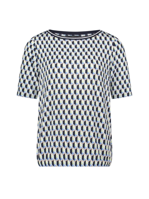 Betty Barclay Shirt Kurz 1/2 Arm 8850 Blue/green