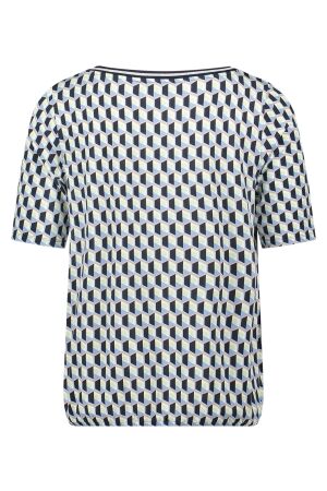 Betty Barclay Shirt Kurz 1/2 Arm 8850 Blue/green