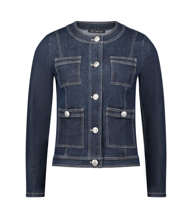 Betty Barclay Blazerjacke Kurz 1/1 Arm 8620 Dark blue denim