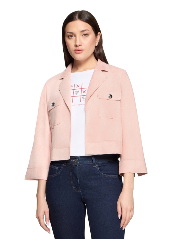 Betty Barclay Blazerjacke Kurz 3/4 Arm 4171 Pink dolphin