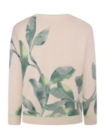 Betty Barclay Strickpullover Kurz 3/4 Arm 7856 Beige/green