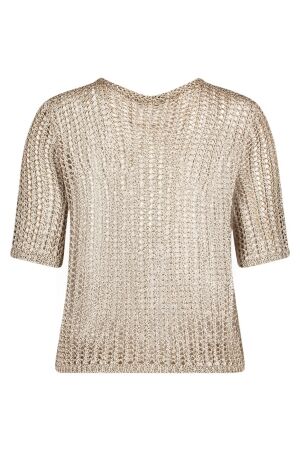 Betty Barclay Strickpullover Kurz 1/2 Arm 7243 Classic beige