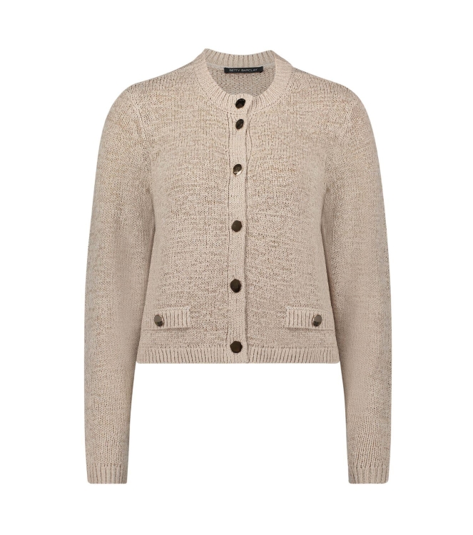 Betty Barclay Strickjacke Kurz 1/1 Arm 9106 Light beige