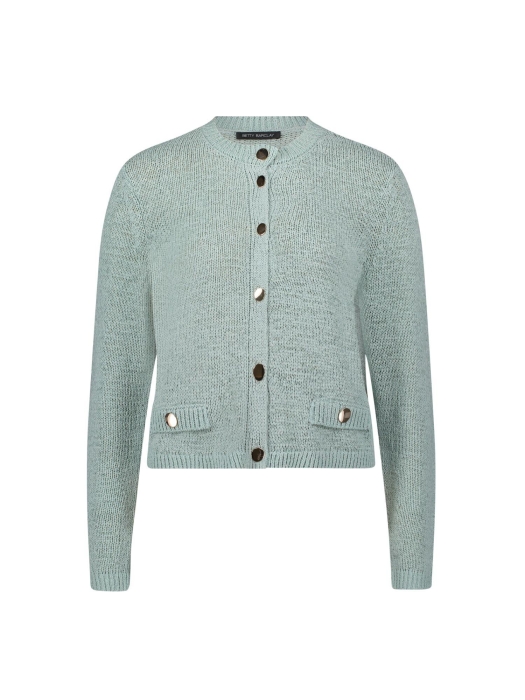 Betty Barclay Strickjacke Kurz 1/1 Arm 8270 Gray mist
