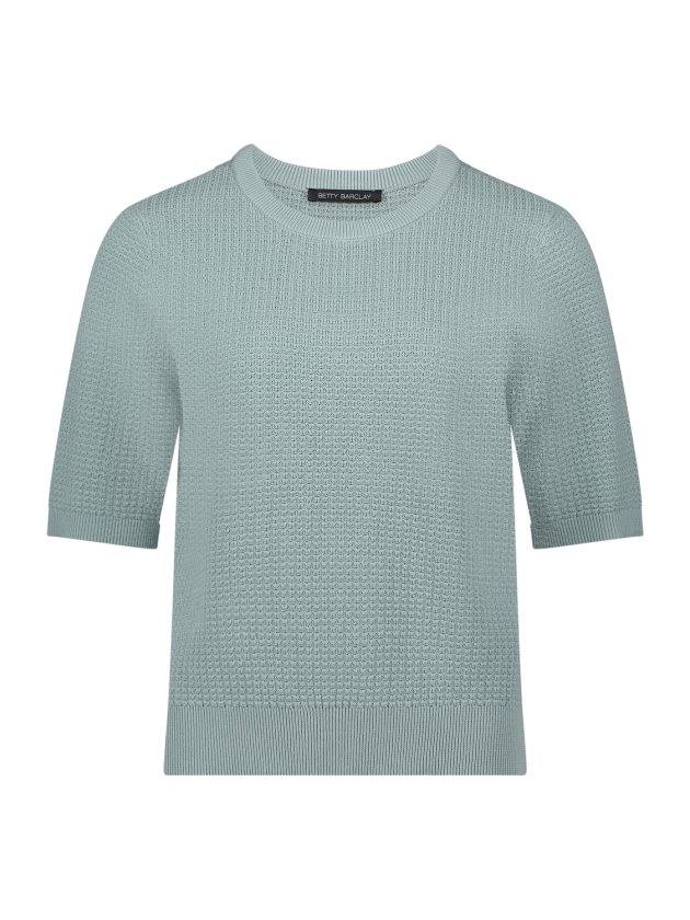 Betty Barclay Strickpullover Kurz 1/2 Arm 8270 Gray mist