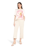 Betty Barclay Bluse Kurz 1/2 Arm 1945 Patch cream/rose