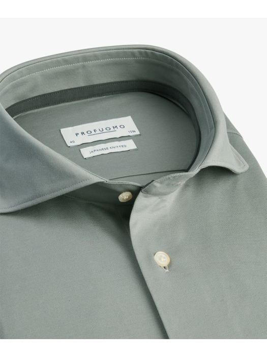 Profuomo SHIRT X-CUTAWAY SF SC GREEN ZGreen