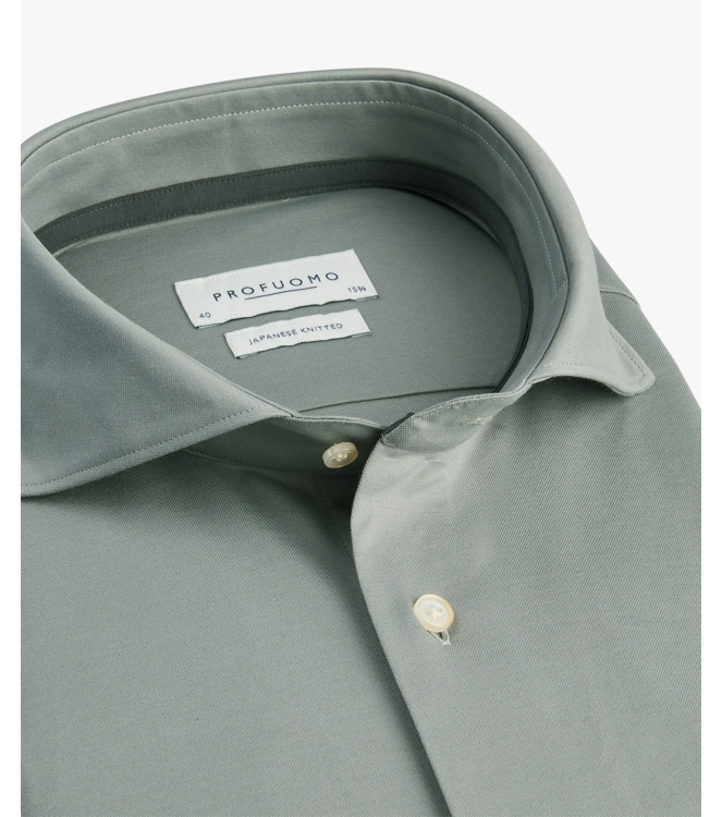 Profuomo SHIRT X-CUTAWAY SF SC GREEN ZGreen
