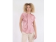 Neo Noir Fleur drapy satin blouse 754 Light pink