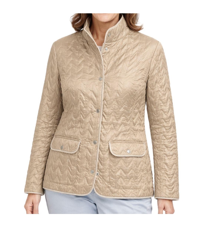Lebek Jacke Stepp z. wenden 246 Biscuit