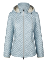Lebek Jacke Sandwichstepp 727 Sky blue
