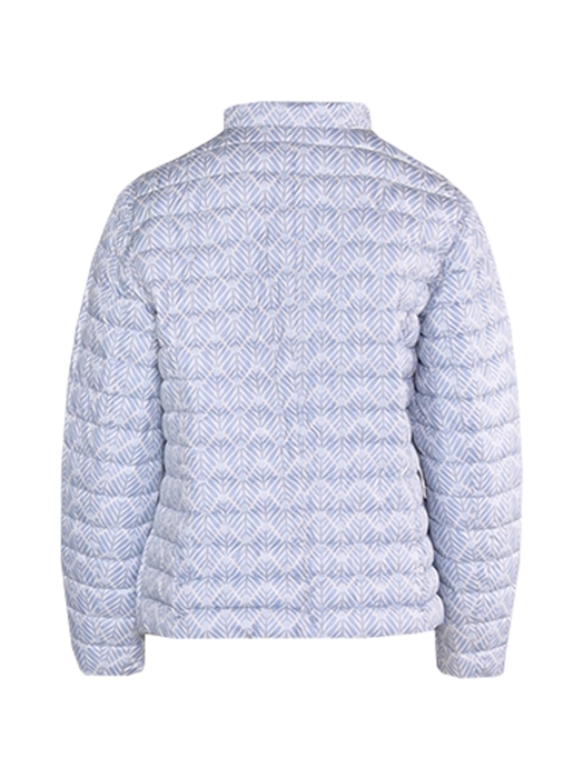 Lebek Jacke Stepp z. wenden 750 Sky blue/offwhite