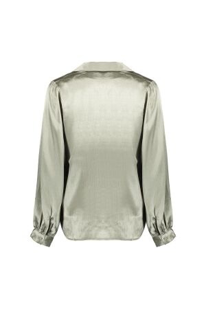 Geisha Satin blouse 000520 Soft green