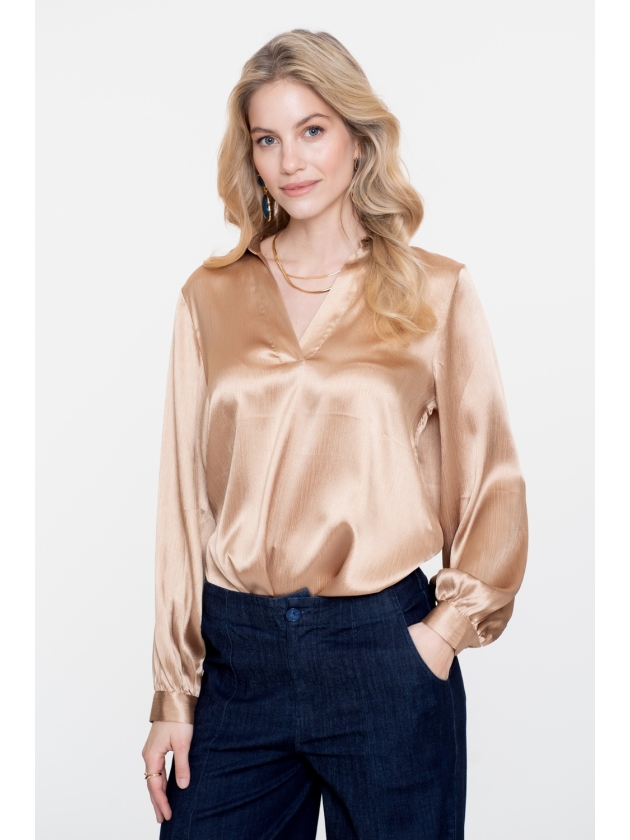 Geisha Satin blouse