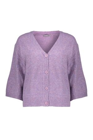 Geisha Cardigan v-neck 3/4 sleeves 000300 Lilac